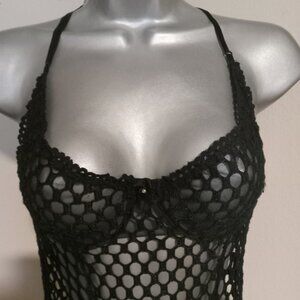 Net Mesh Midi Over Dress